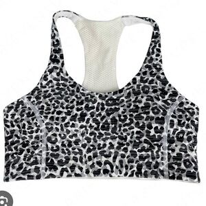 Outdoor Voices - Doing Things Sports Bra - Snow Leopard - M - NWOT
